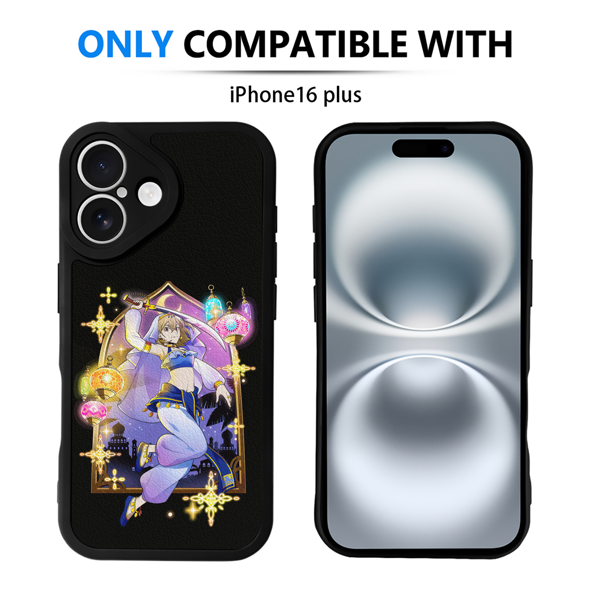 （画像用） 文豪ストレイドッグス Bungo Stray Dogs 【iPhone 16シリーズ対応】シリコンスマホケース（レザー調） 材質：シリコン